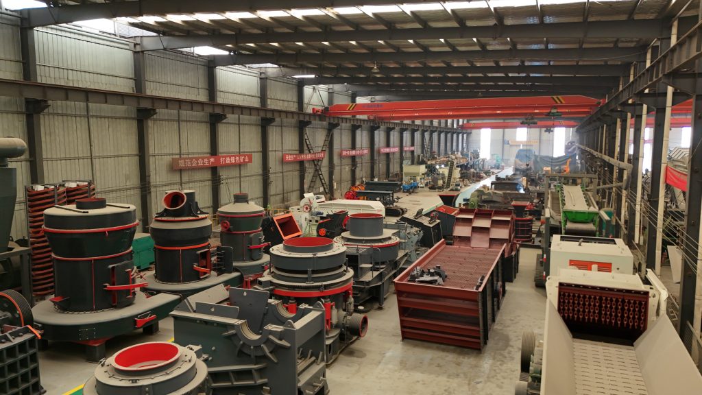 rock crusher manufacturing base
