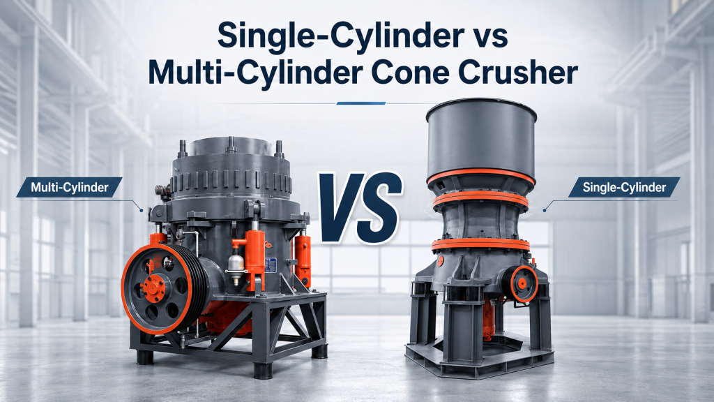 Single-Cylinder vs Multi-Cylinder Cone Crusher